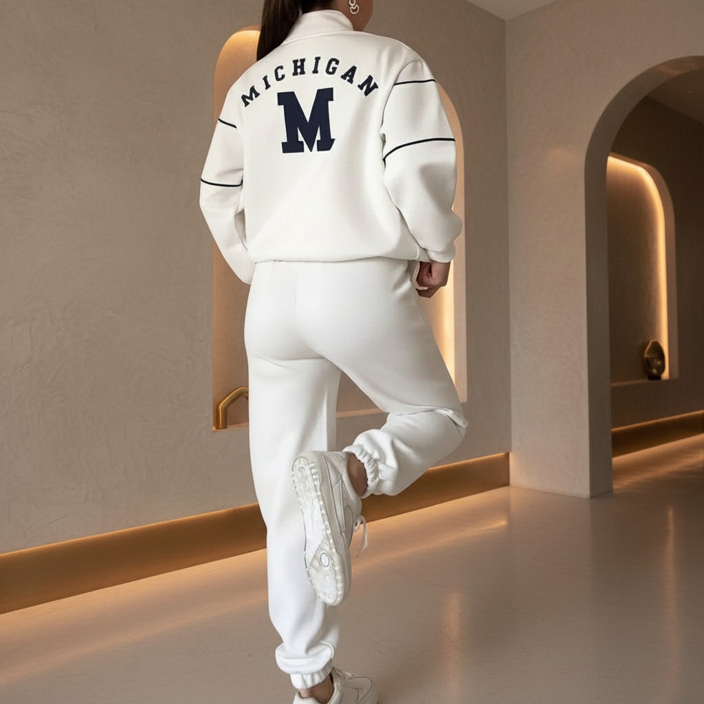 Womens 2 Piece Outfits Lounge Hoodless Pullover Sweatshirt Sweatsuit Sets Sweatshirt Baggy Fashion Sweatpants With Pockets
